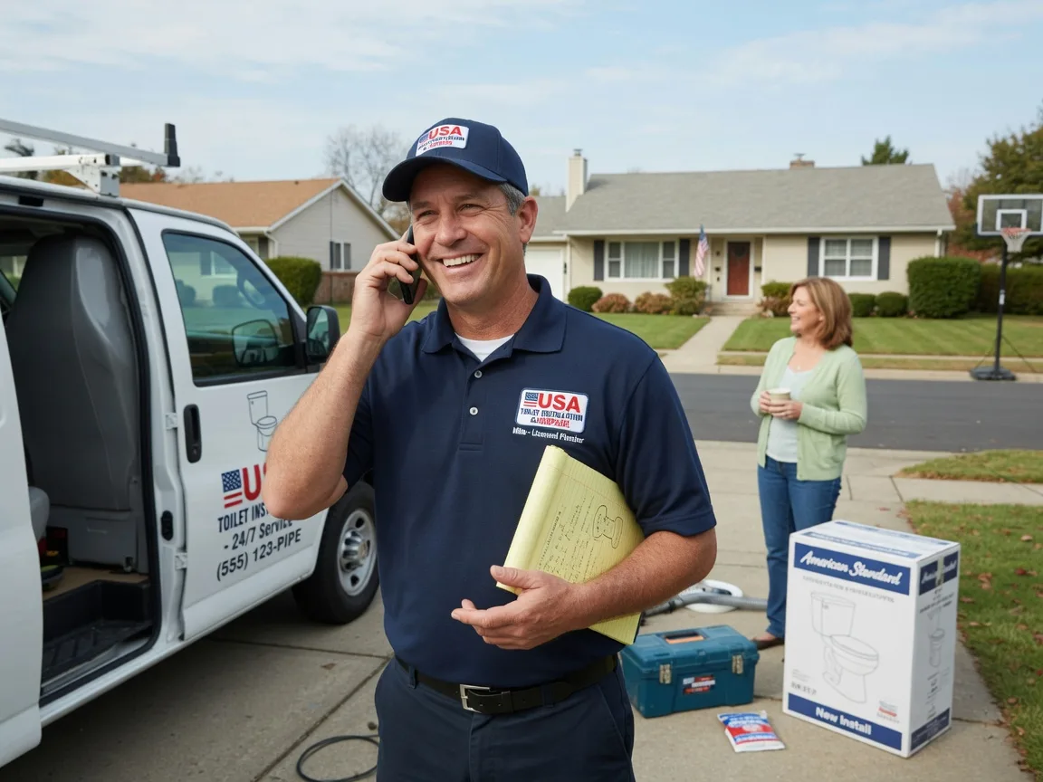 Toilet Installation Bonduel, WI FAQs